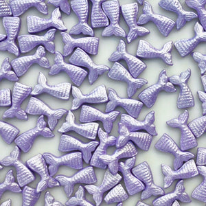 Shimmer Purple Mermaid Tail Candy Shapes - Neon Yolk Shop